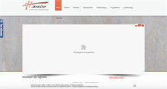 Desktop Screenshot of lupek-jenkow.pl